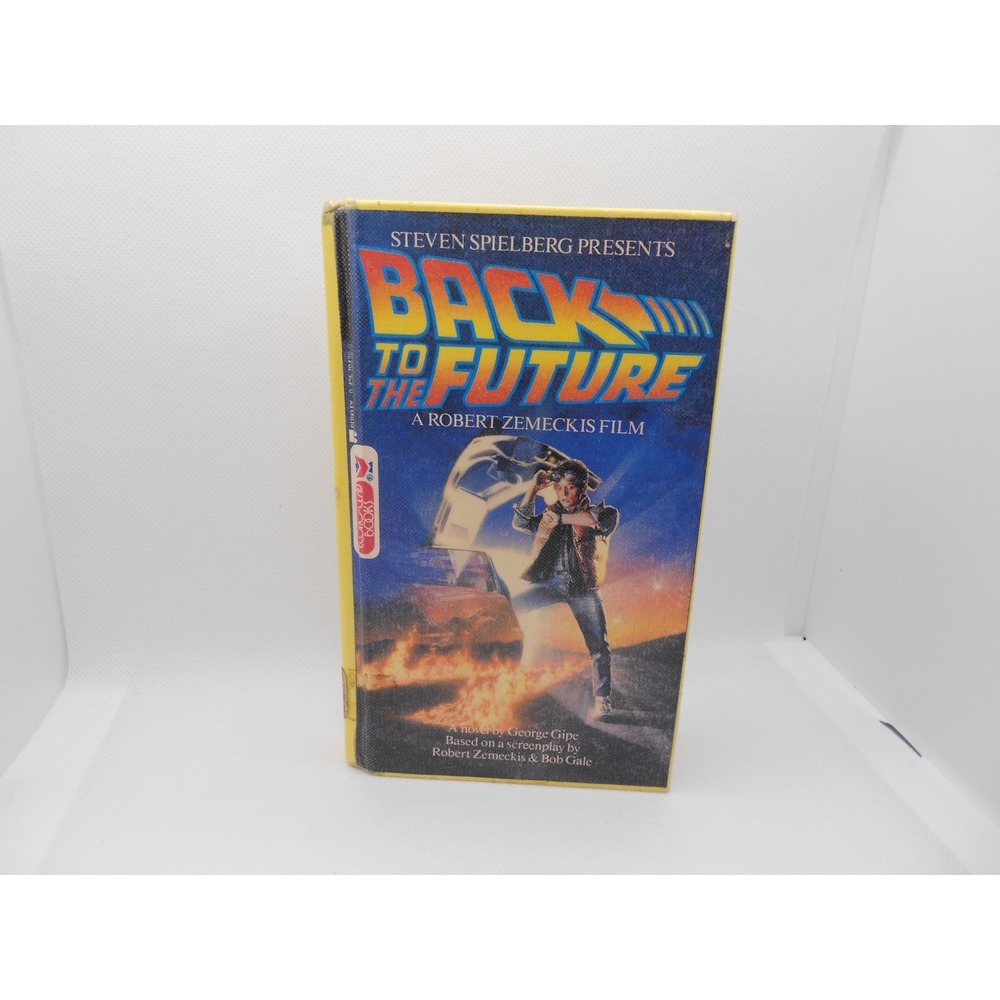 Back to the Future Novel George Gipe 1985 Berkley Hardcover Ex-Libris